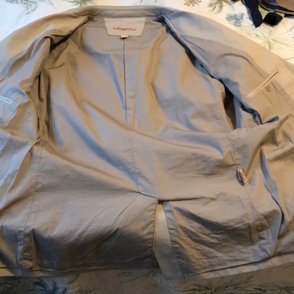 SOLD John Varvatos Summer Weight Khaki Blazer 40R - Picture 4 of 7